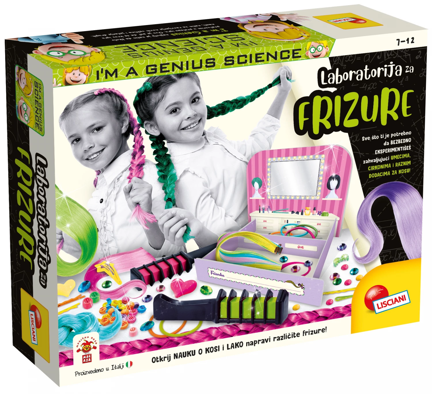 Mali Genije set Laboratorija za frizure RS97340