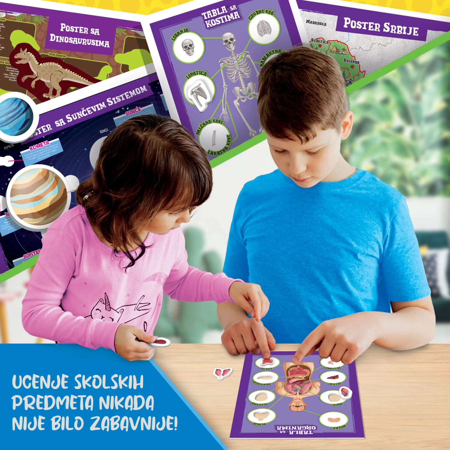 Mali genije SR set 50 edukativnih igrica Lisciani RS107421