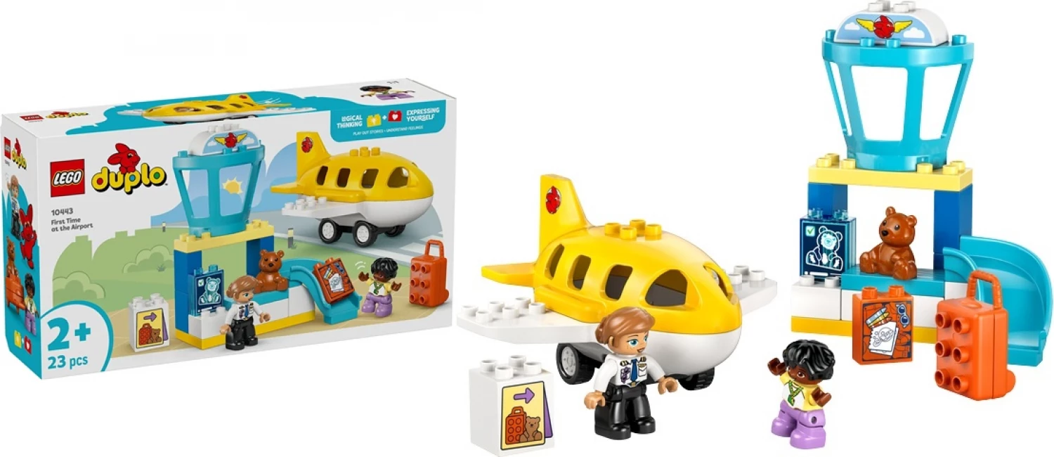 LEGO DUPLO TOWN FIRST TIME AT THE AIRPORT
