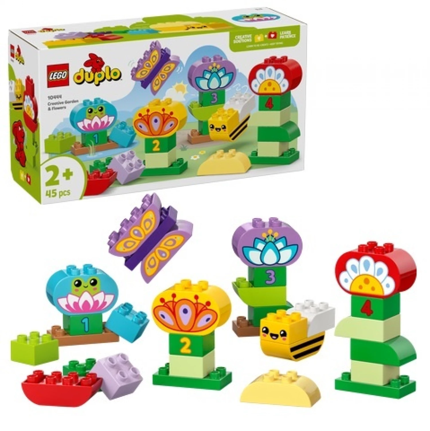 LEGO DUPLO TOWN CREATIVE GARDEN  AND  FLOWERS