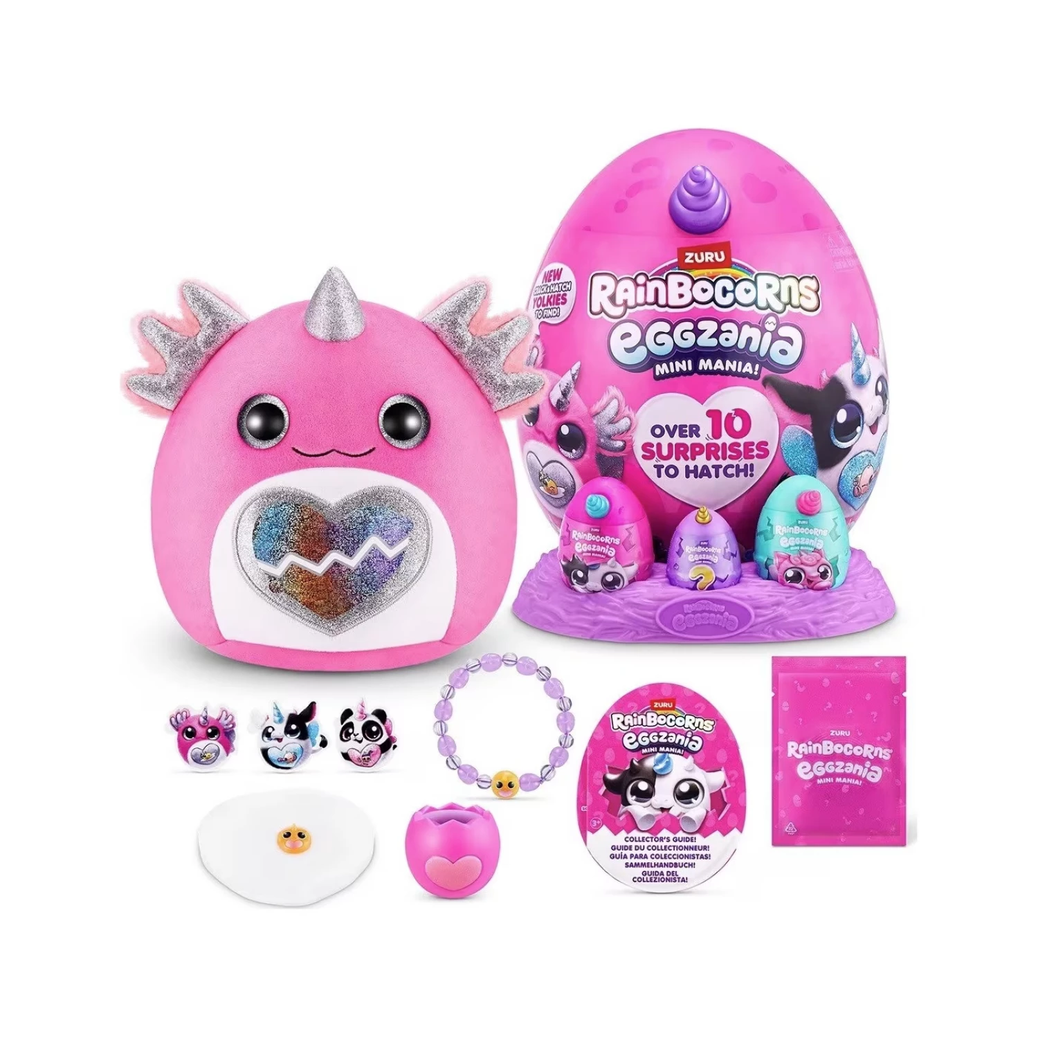 Rainbocorns Eggzania Mini Mania! figure ass 9296