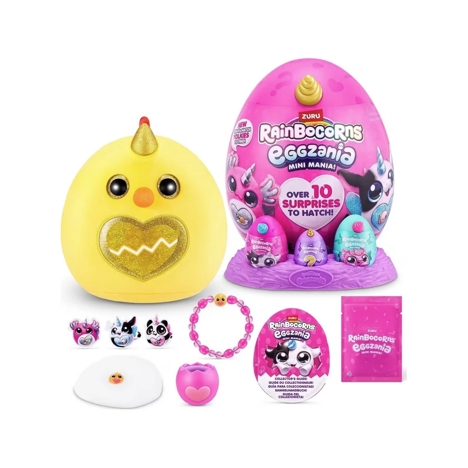 Rainbocorns Eggzania Mini Mania! figure ass 9296