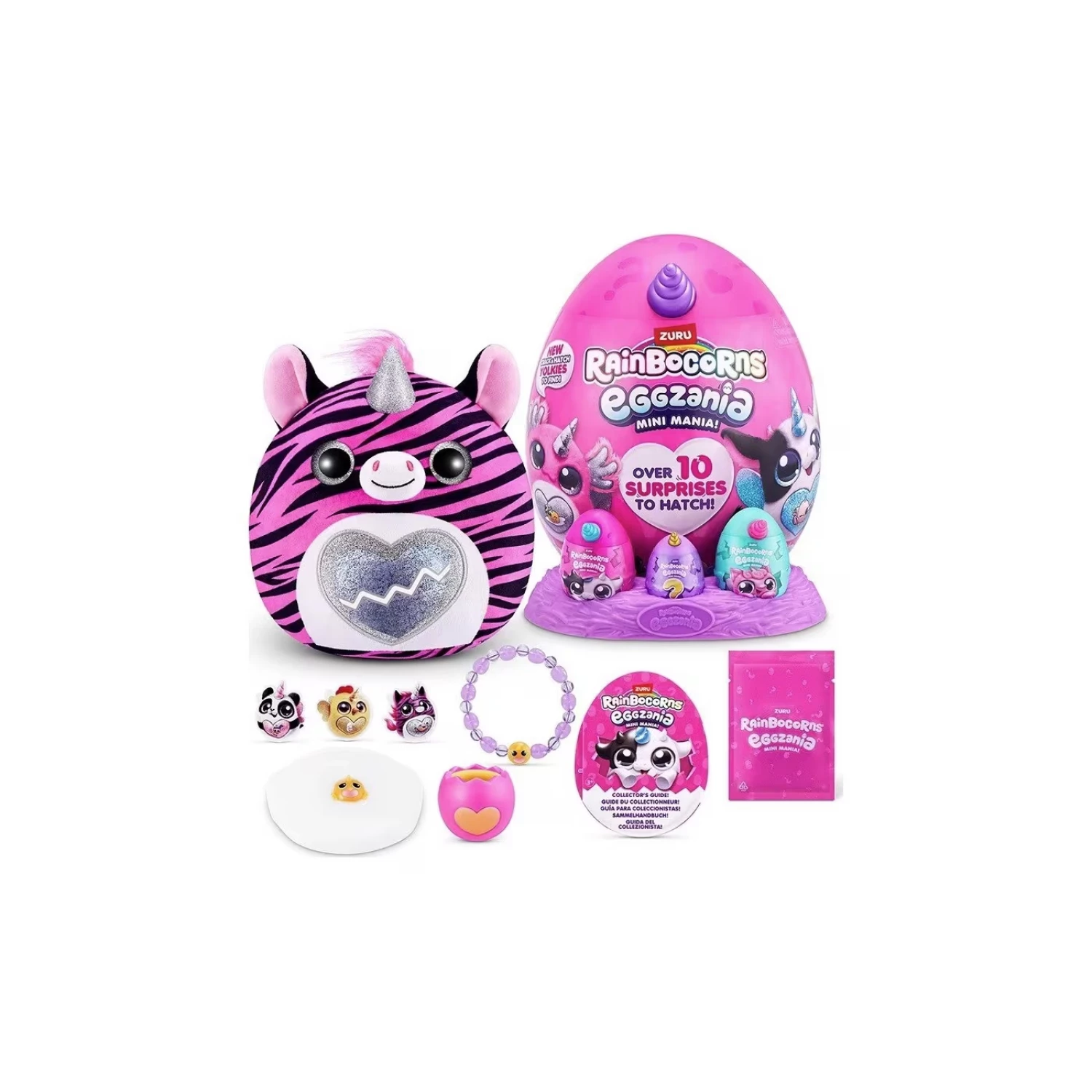 Rainbocorns Eggzania Mini Mania! figure ass 9296