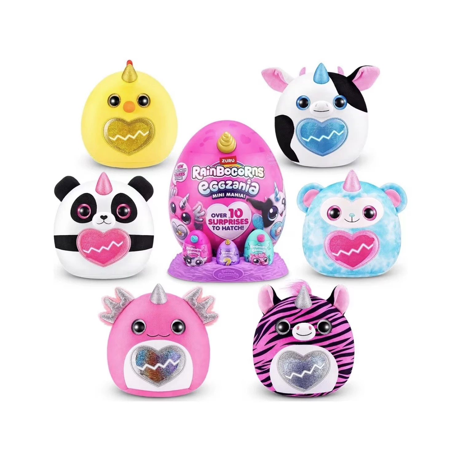 Rainbocorns Eggzania Mini Mania! figure ass 9296