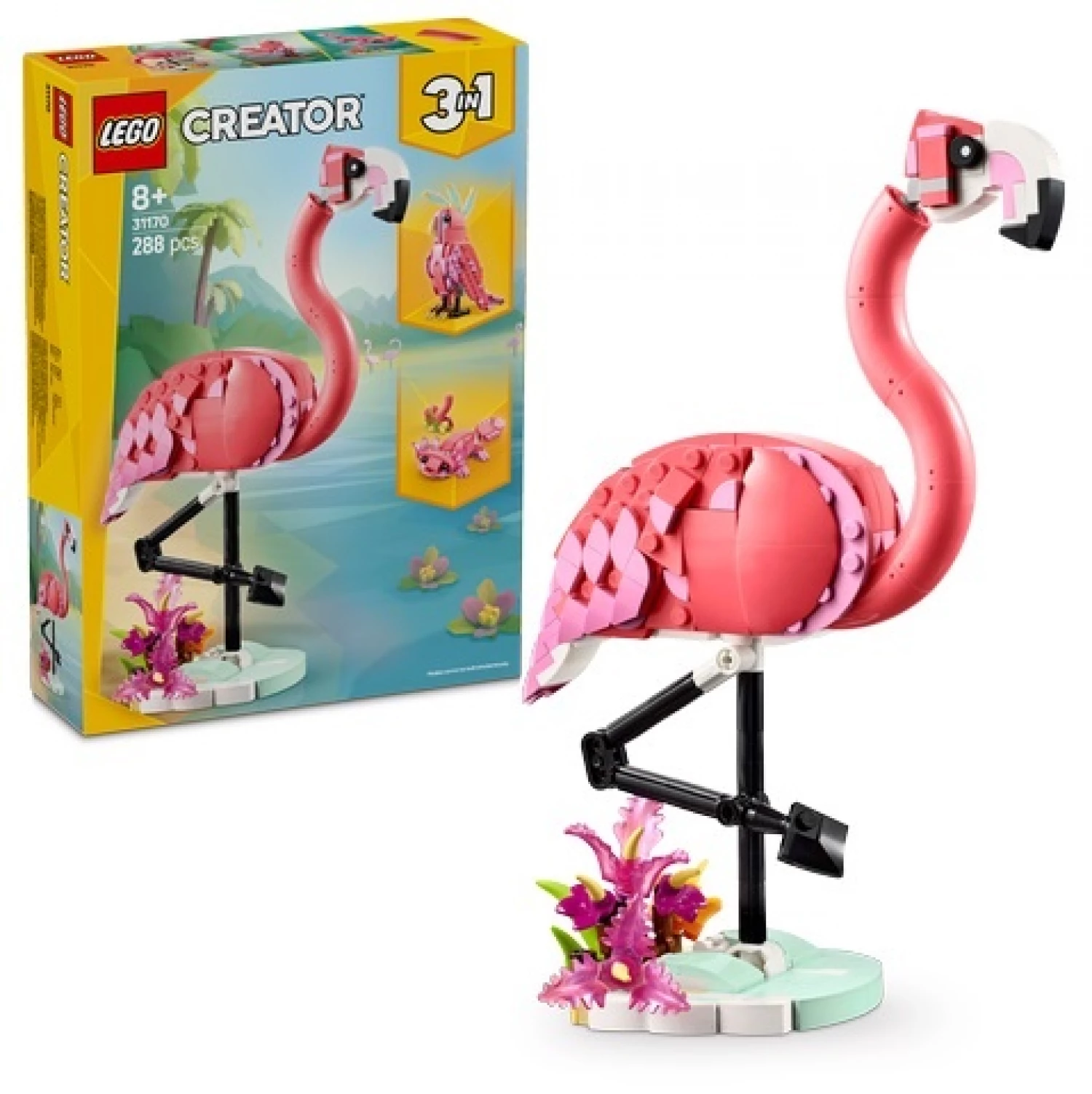 LEGO CREATOR PINK FLAMINGO
