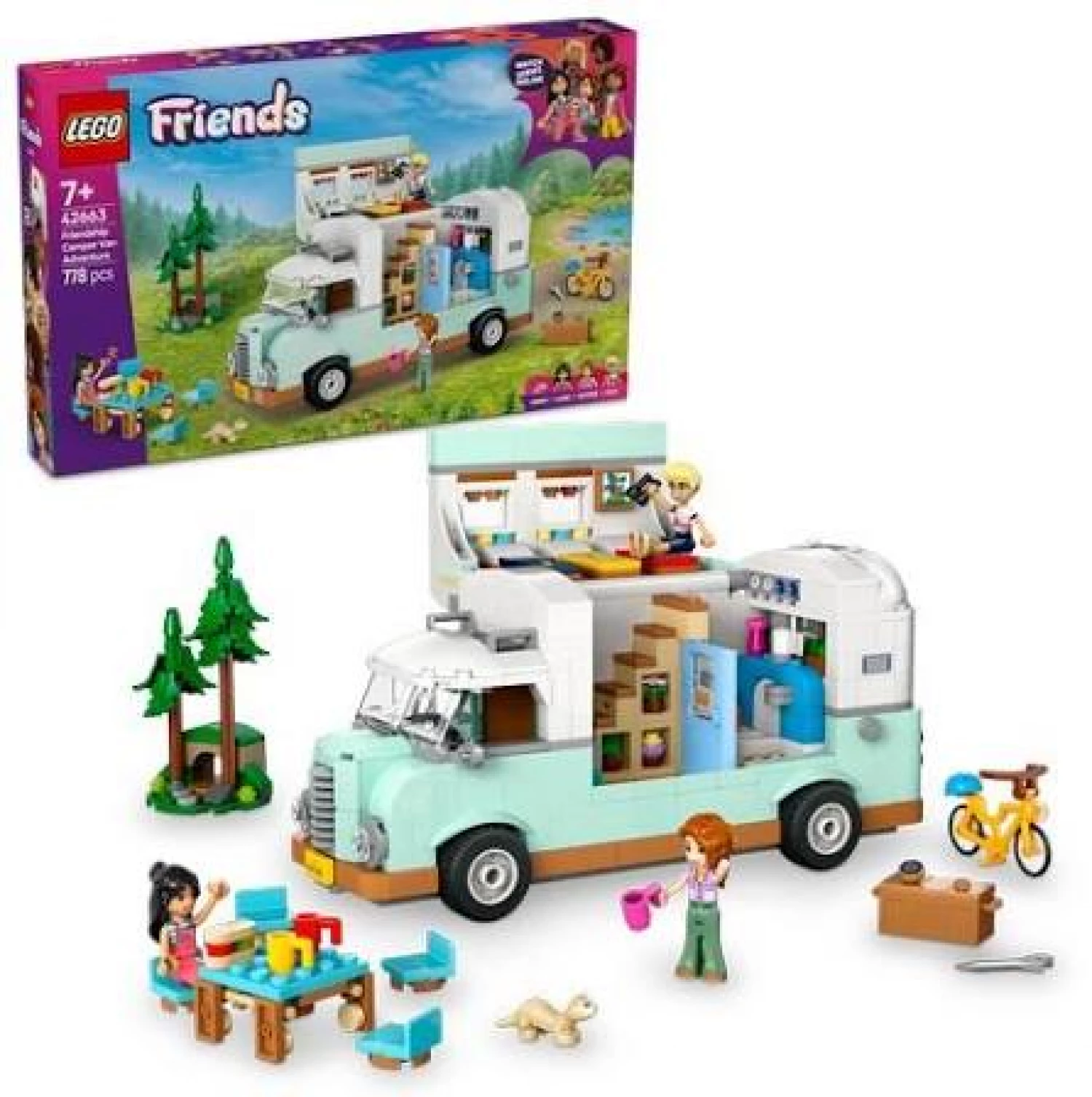 LEGO FRIENDS FRIENDSHIP CAMPER VAN ADVENTURE