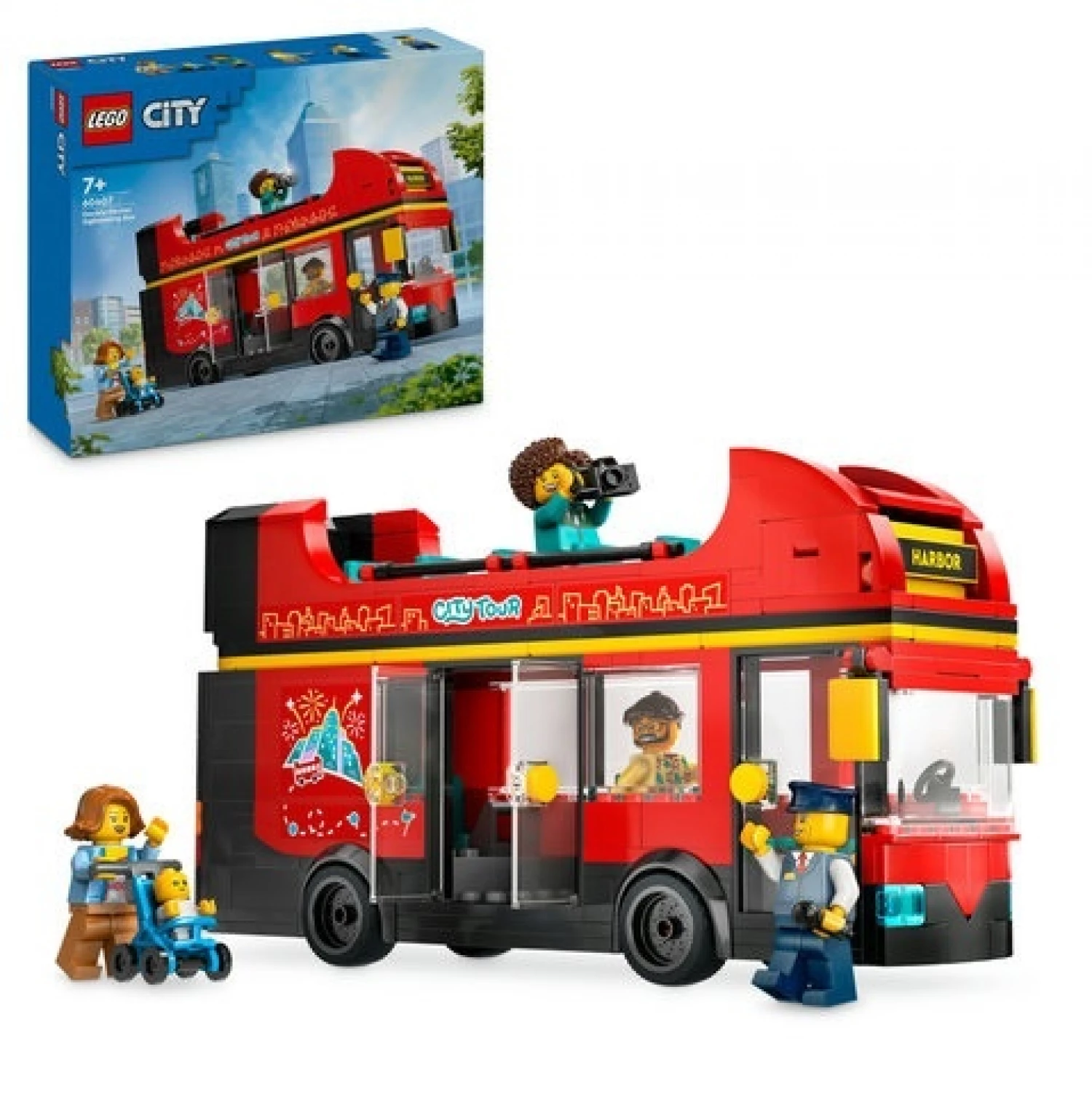 LEGO CITY RED DOUBLE DECKER SIGHTSEEIN