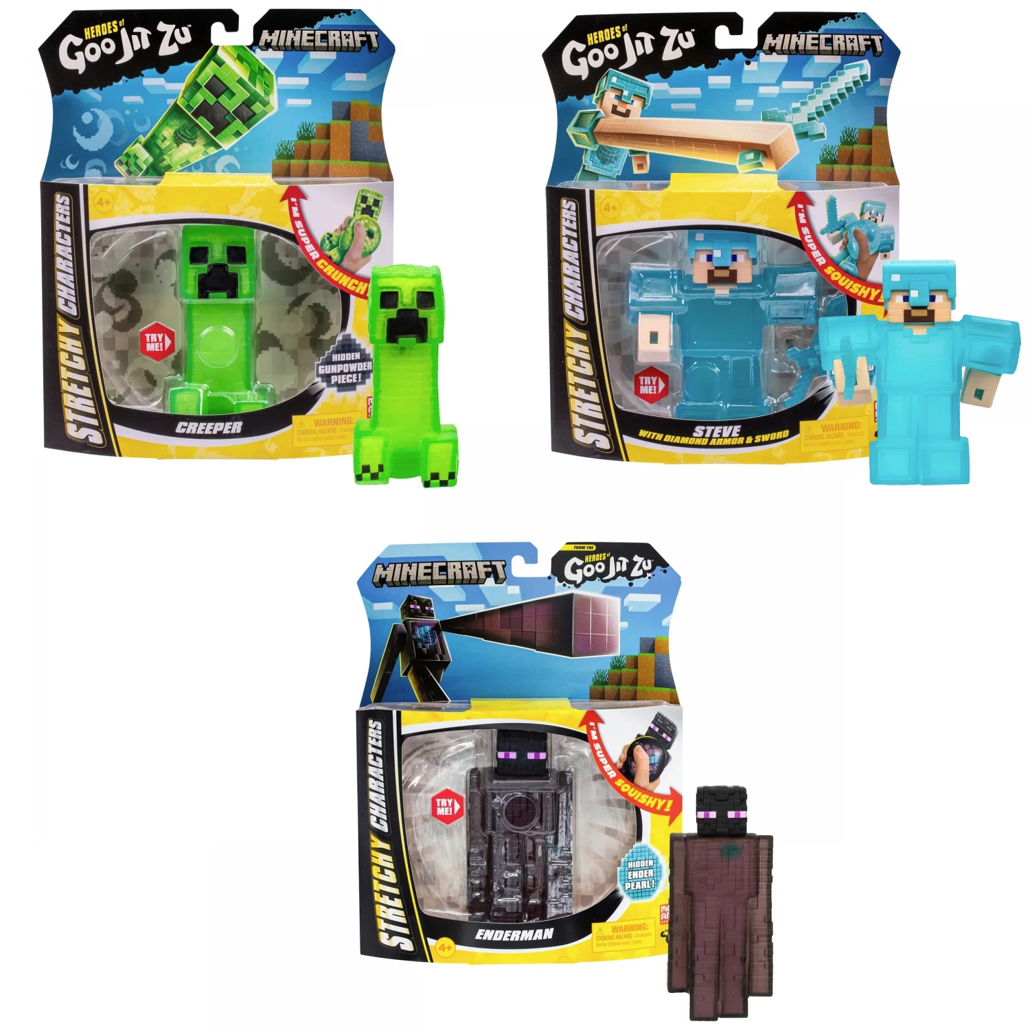 GOO JIT ZU MINECRAFT FIGURA ASST