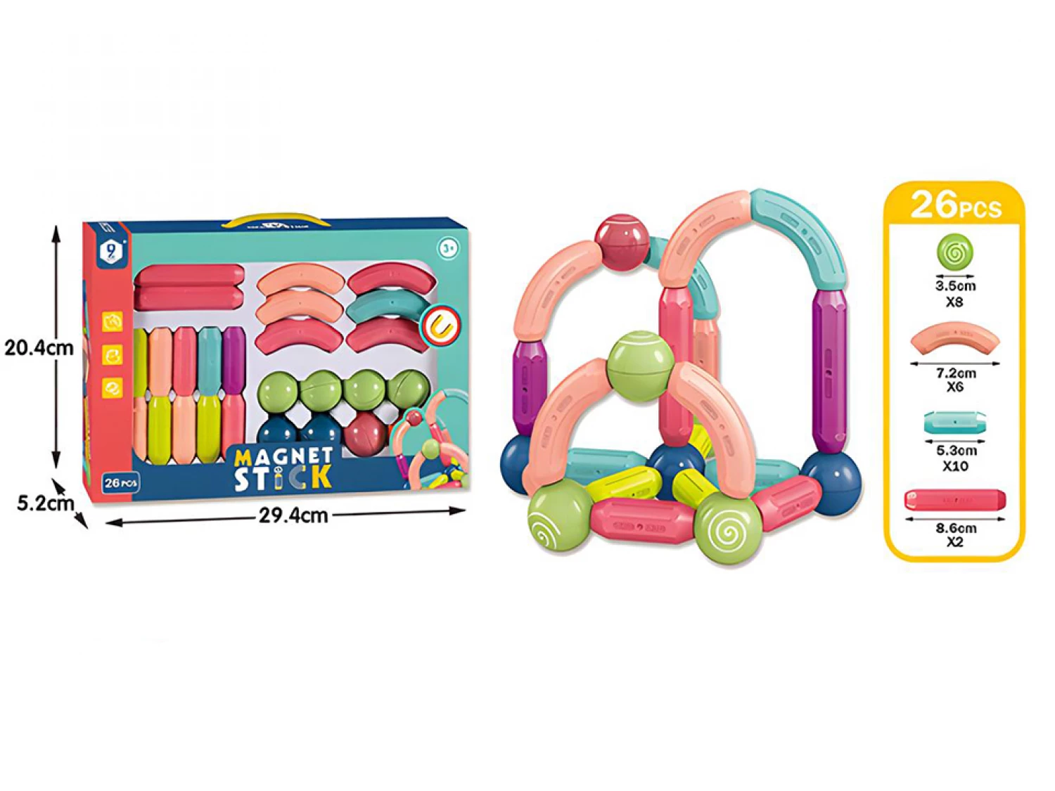 MAGNETNI  STAPICI I KUGLICE