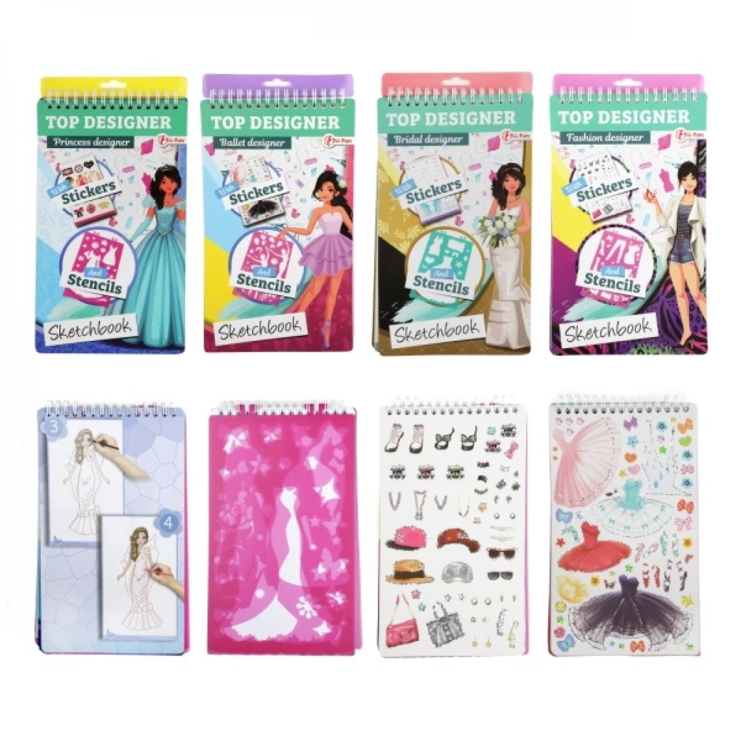 KREATIVNI SET ZA CRTANJE FASHION