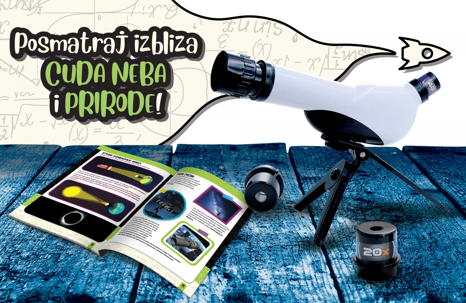 Edukativni set SR Teleskop RS107131