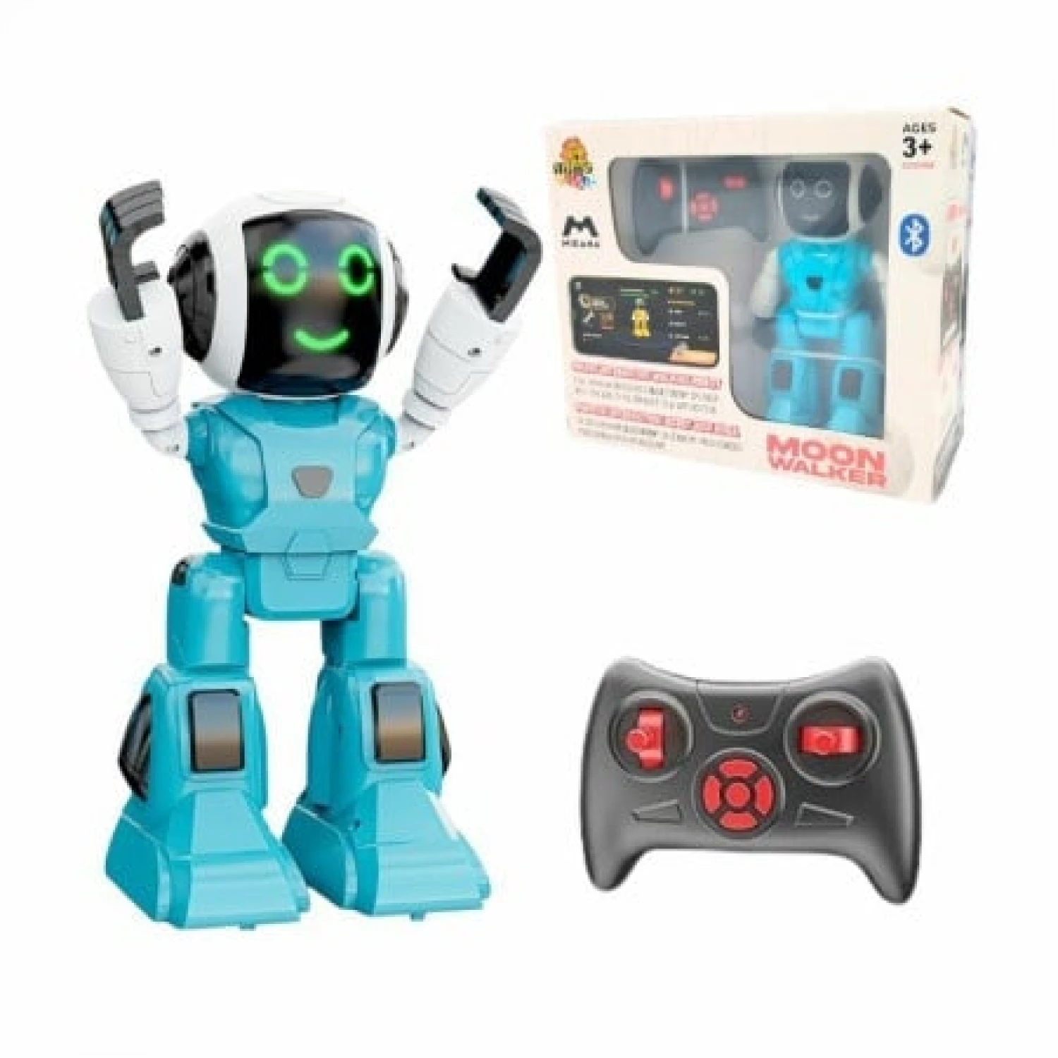 ROBOT MOONWALKER AI PLAVI