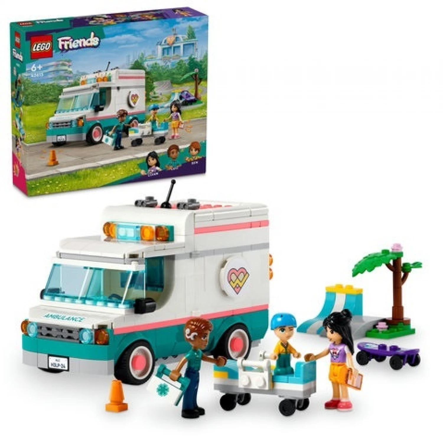 LEGO FRIENDS AMBULANTNO VOZILO BOLNICE MEDENOG GRADA