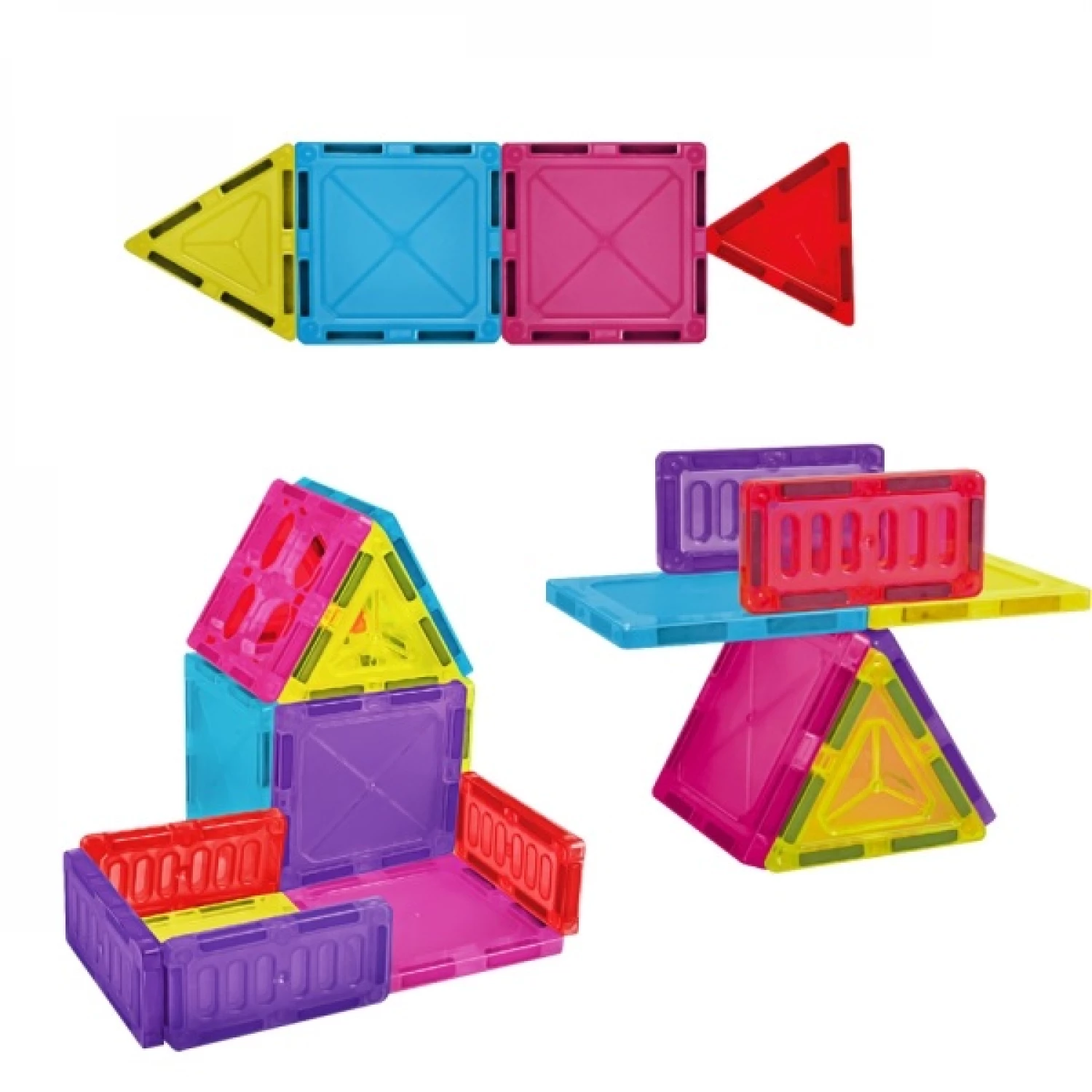 Edukativni set Constructon Magnet Panels 33pcs 51205A