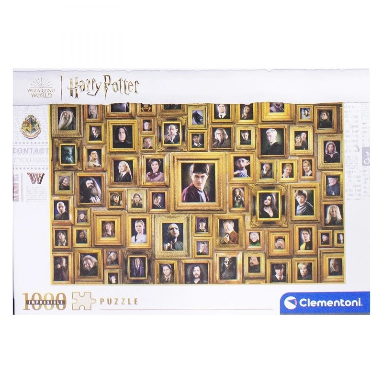 Slagalica Puzzle Clementoni 1000pcs Harry Potter - Paintings Impossible Puzzle