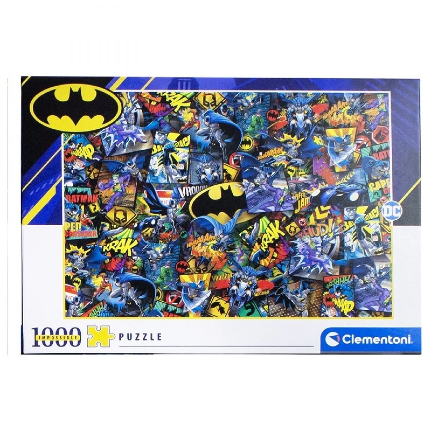 Slagalica Puzzle Clementoni 1000pcs DC Comics - Batman Impossible