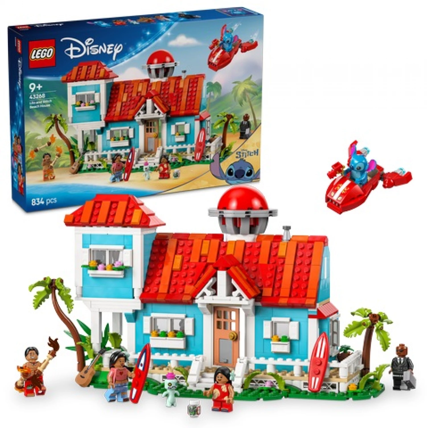 LEGO DISNEY CLASSIC LILO AND STITCH BEACH HOUSE