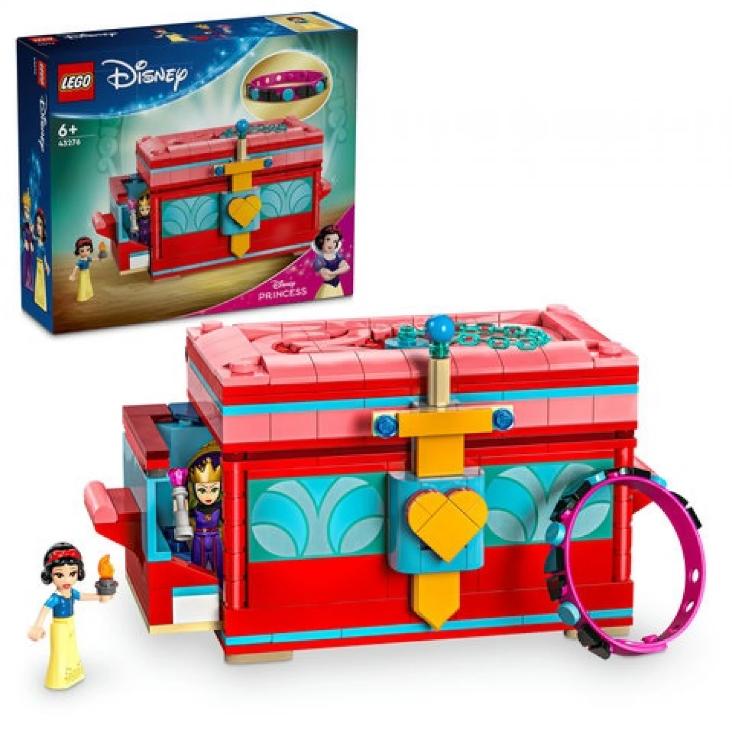 LEGO DISNEY SNOW WHITES JEWELRY BOX