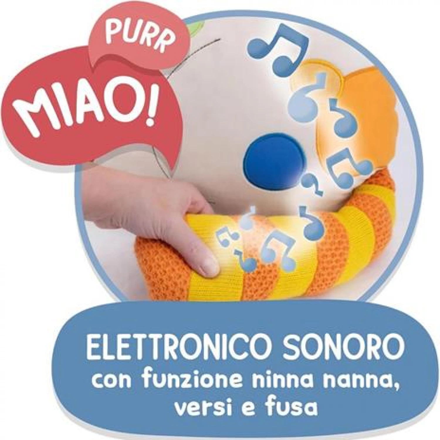 Montessori Baby jastuk Cuscino Mio Gattino