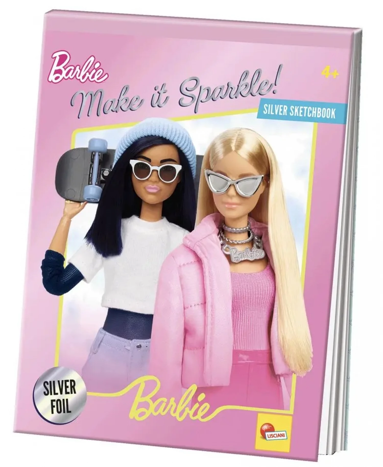 Barbie notes sketchbook make it sparkle! Lisciani 13201