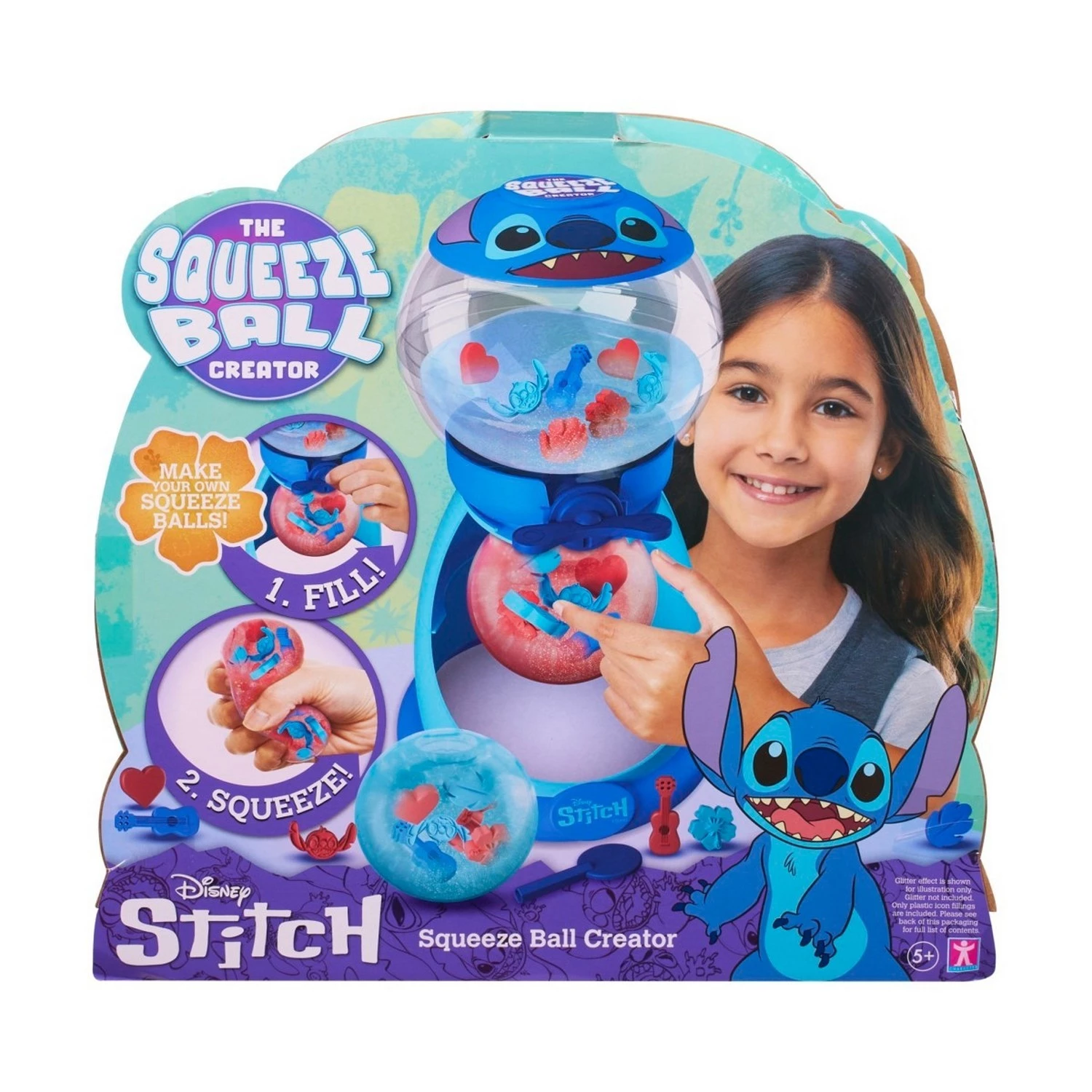 SQUEEZE BALL MAKER DISNEY STITCH SET