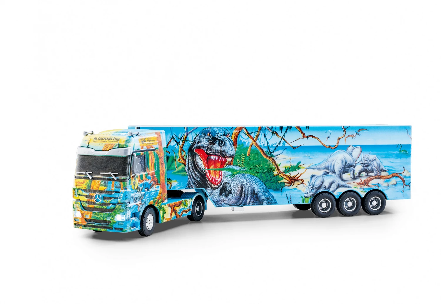 Revell kamion RC 1-32 Show Truck Mercedes Benz Actros Dino Express 19x62cm 24534