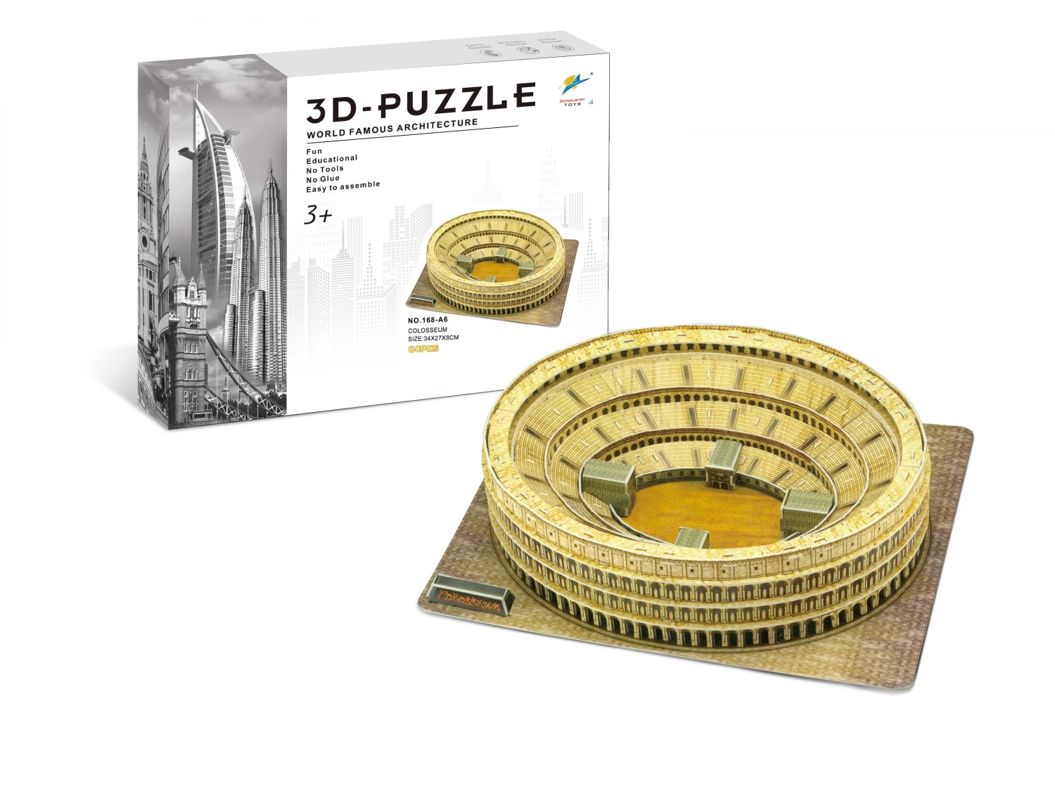 3D slagalica Colosseum 168-A6