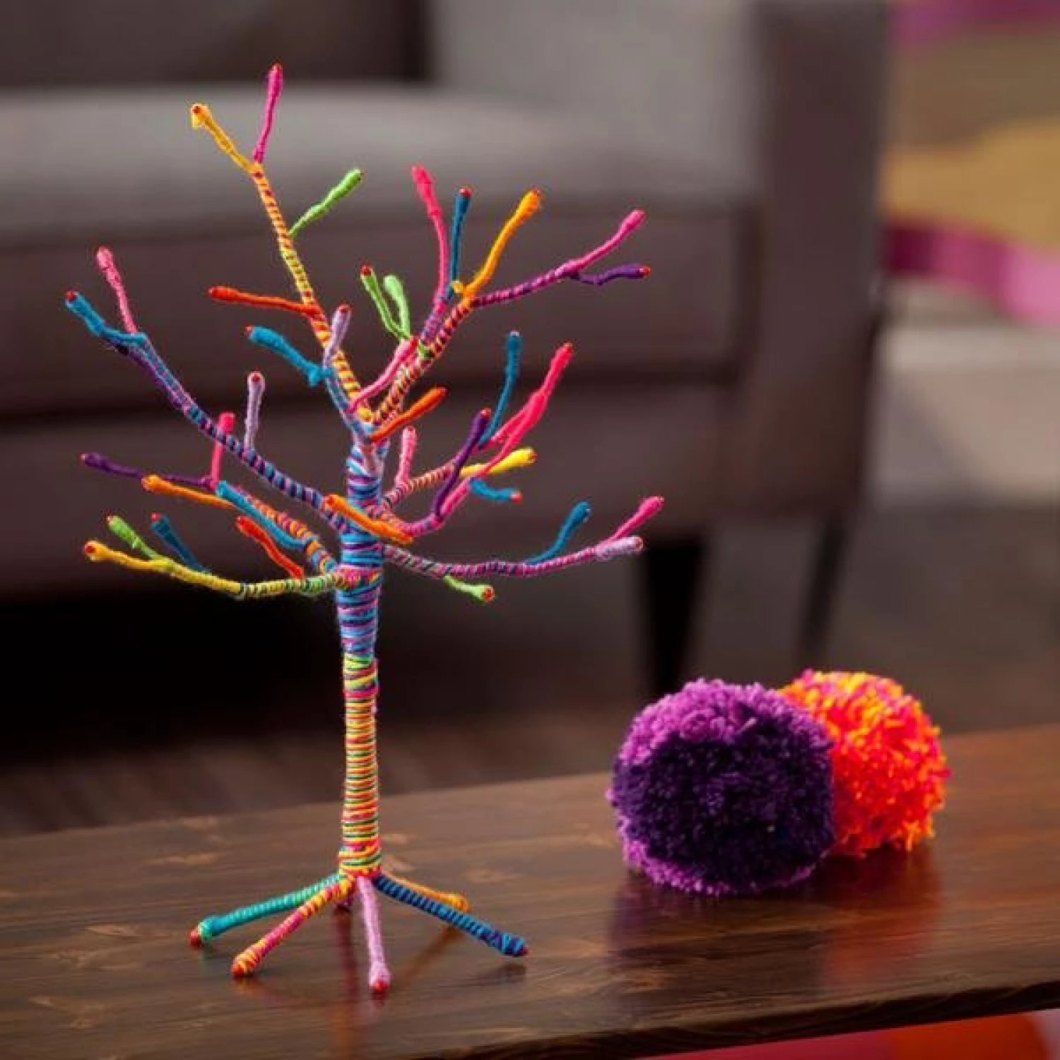 Kreativni set Craft tastic Yarn Tree Kit CT1502