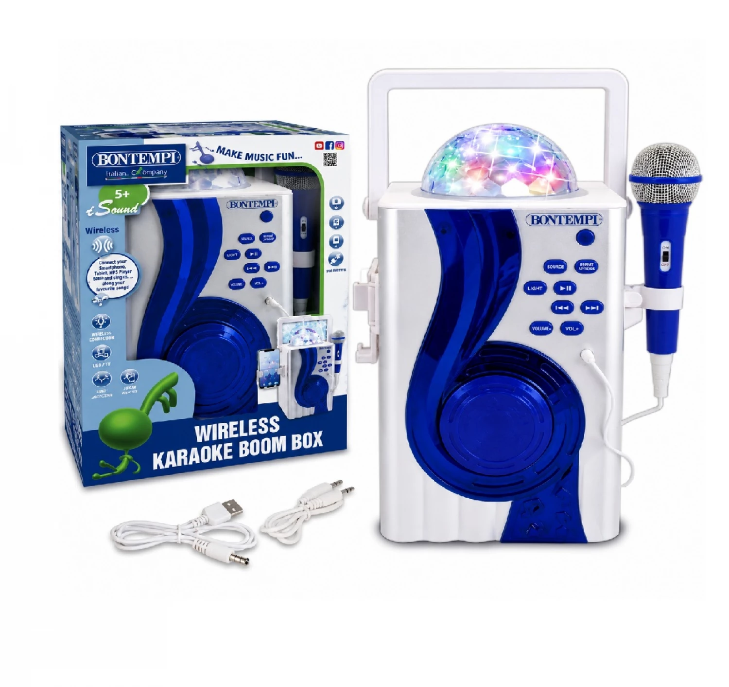 KARAOKE ZVUÈNIK SA MIKROFONOM WIRELESS