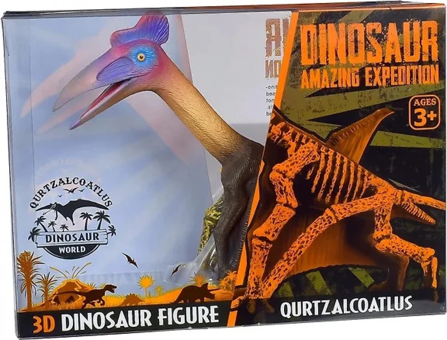 Dinosaur Amazing figura Qurtzalcoaltus 3D 326-DF205