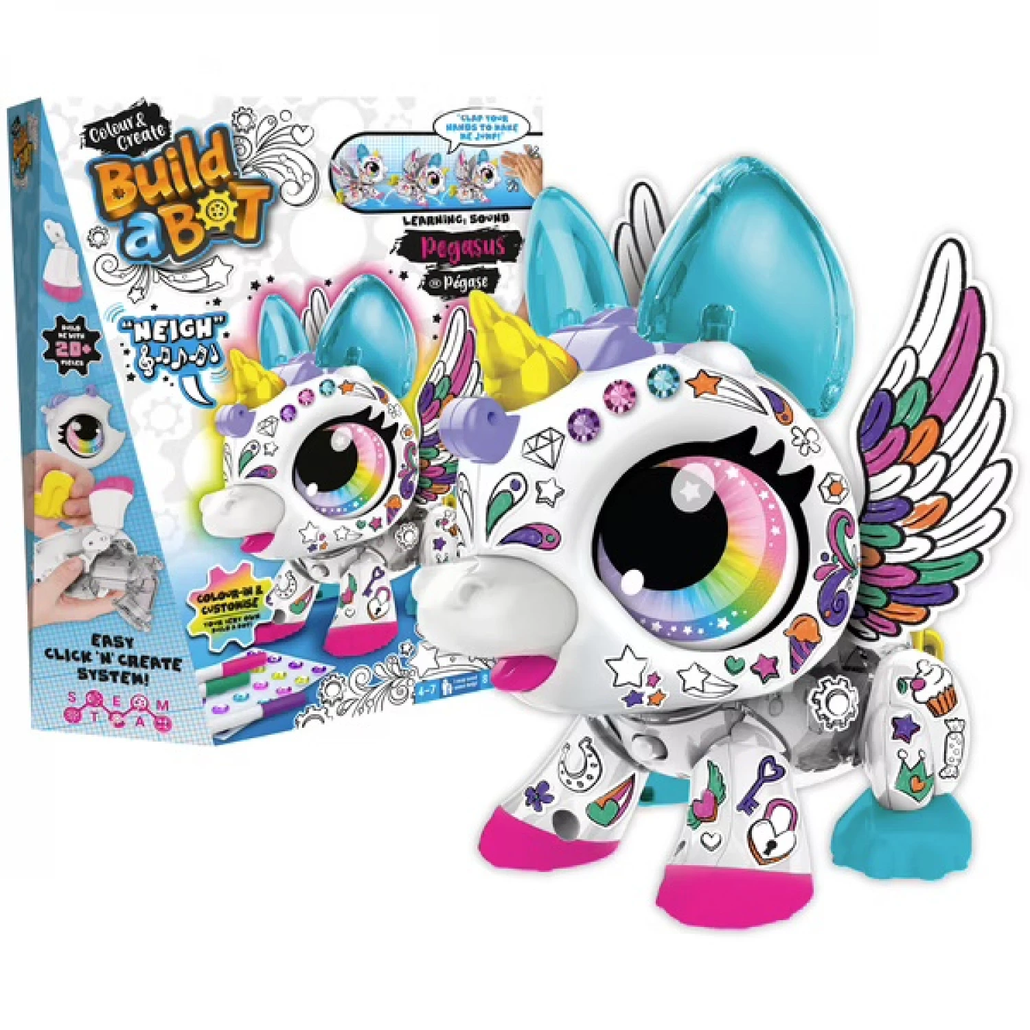 Build a Bot kreativni set Color Create Pegasus 931986