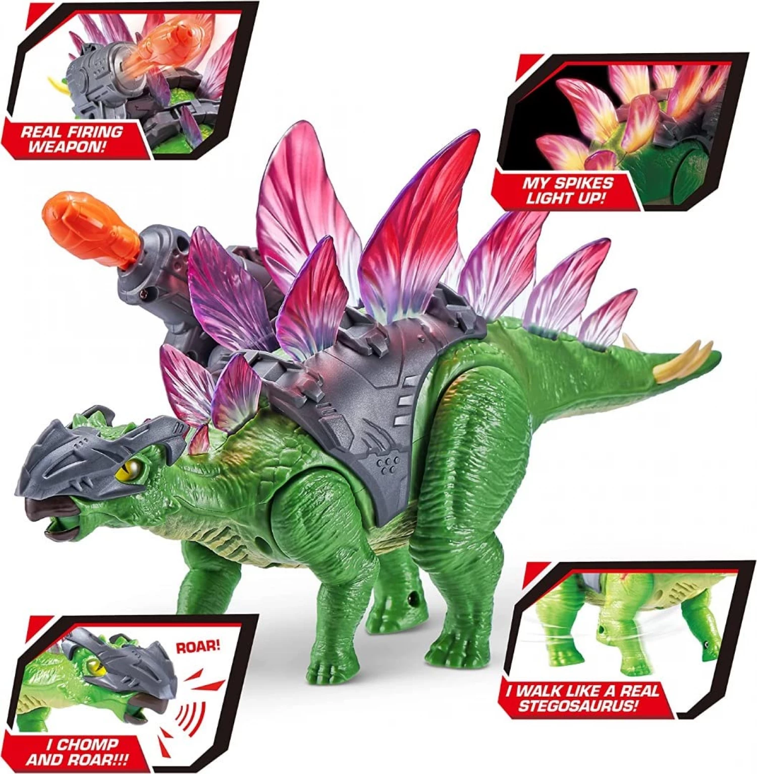 ZURU ROBO STEGOSAURUS SA ZVUKOM 37CM