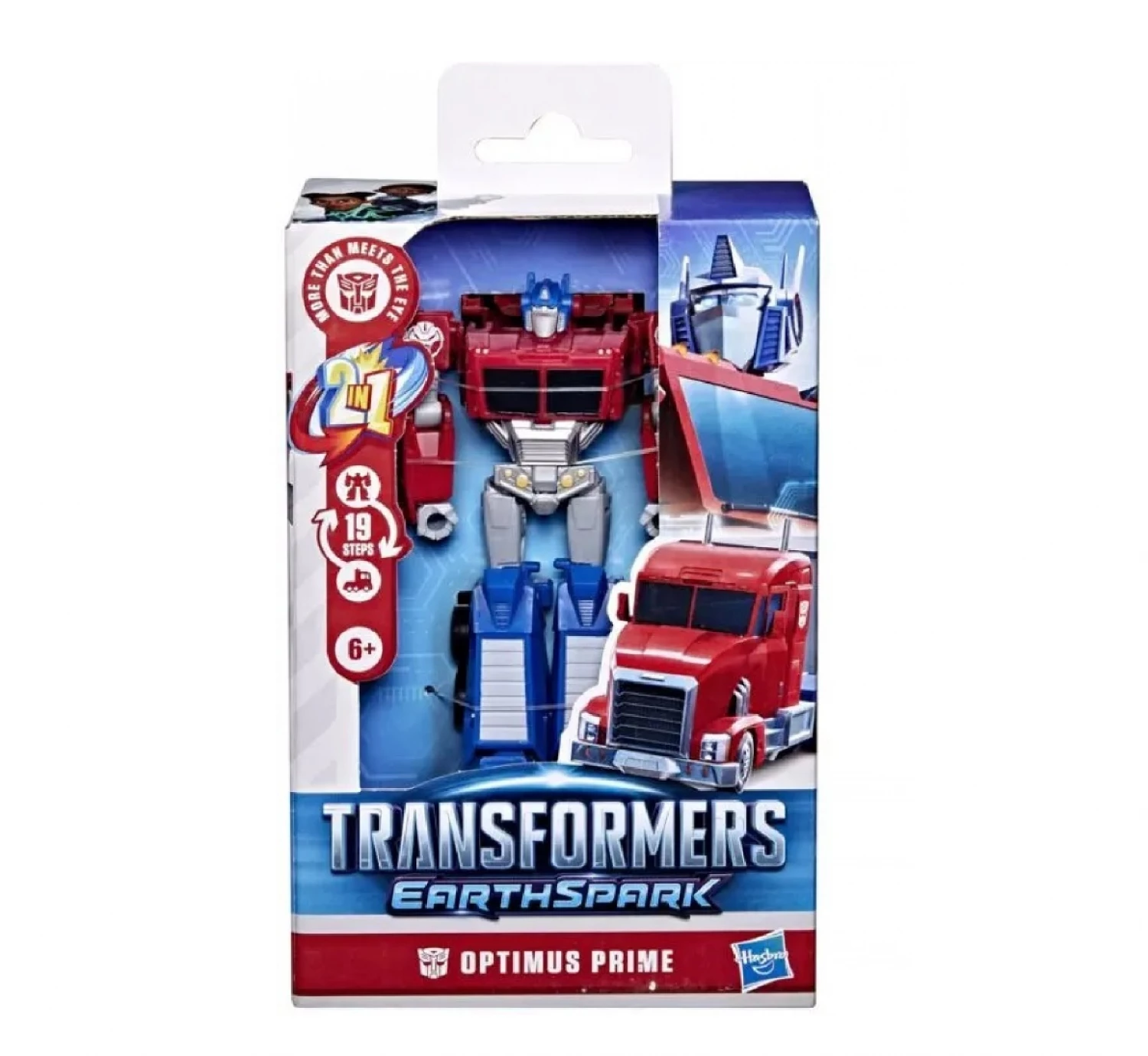 Transformers Earthspark 2in1 Action Optimus Prime F67355X42