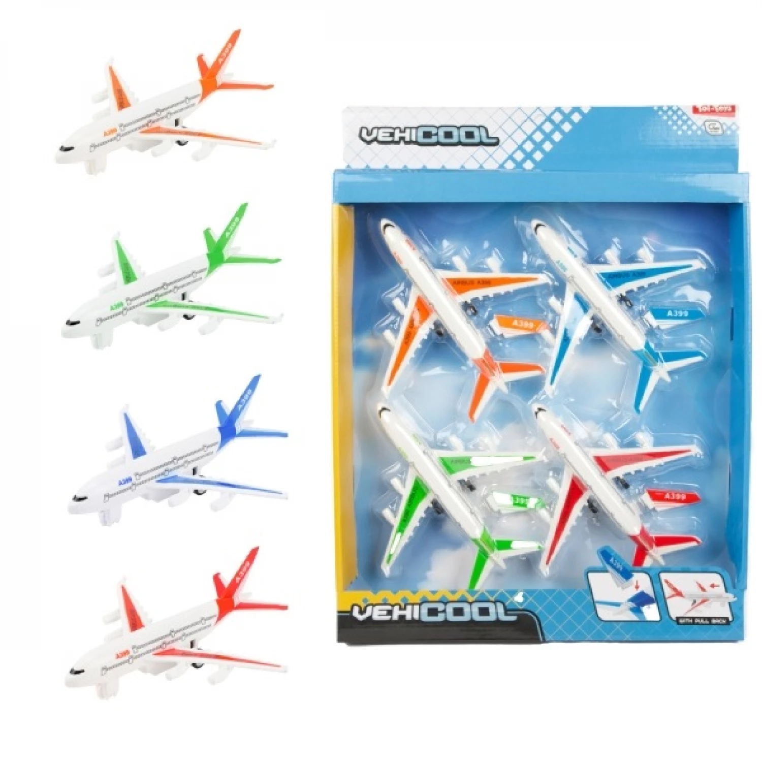 Vehicool Set aviona 15cm 4pcs 26854A