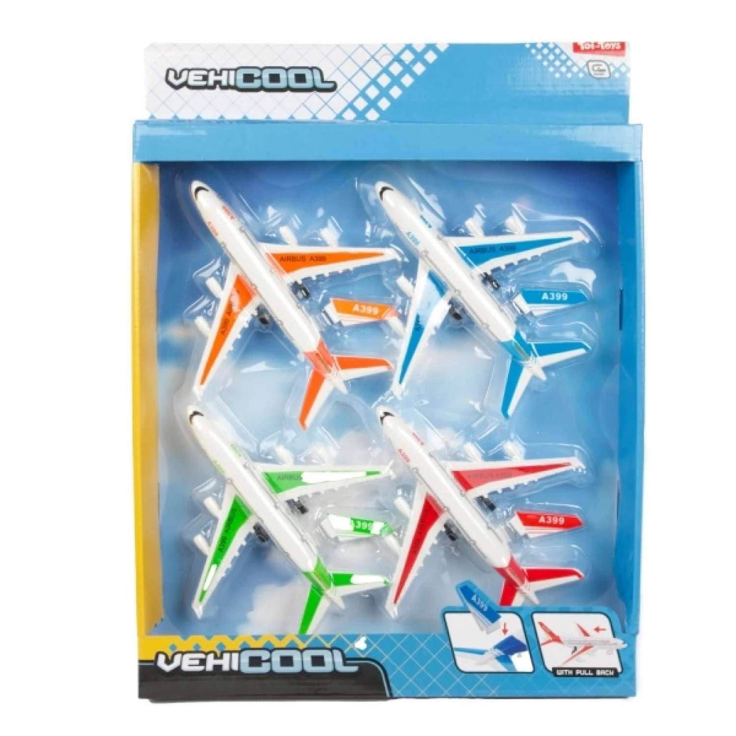 Vehicool Set aviona 15cm 4pcs 26854A