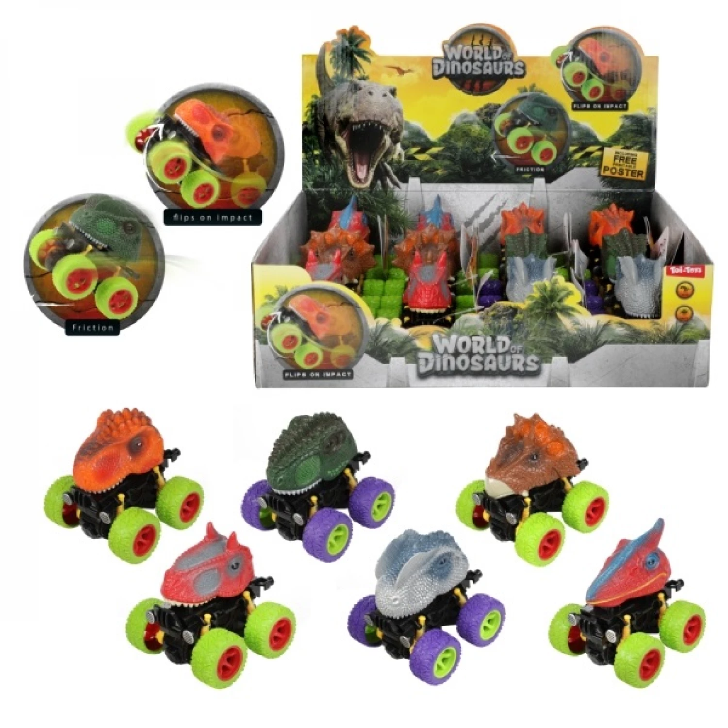 World of Dinosaurus Monster truck 360 6ass 35141Z