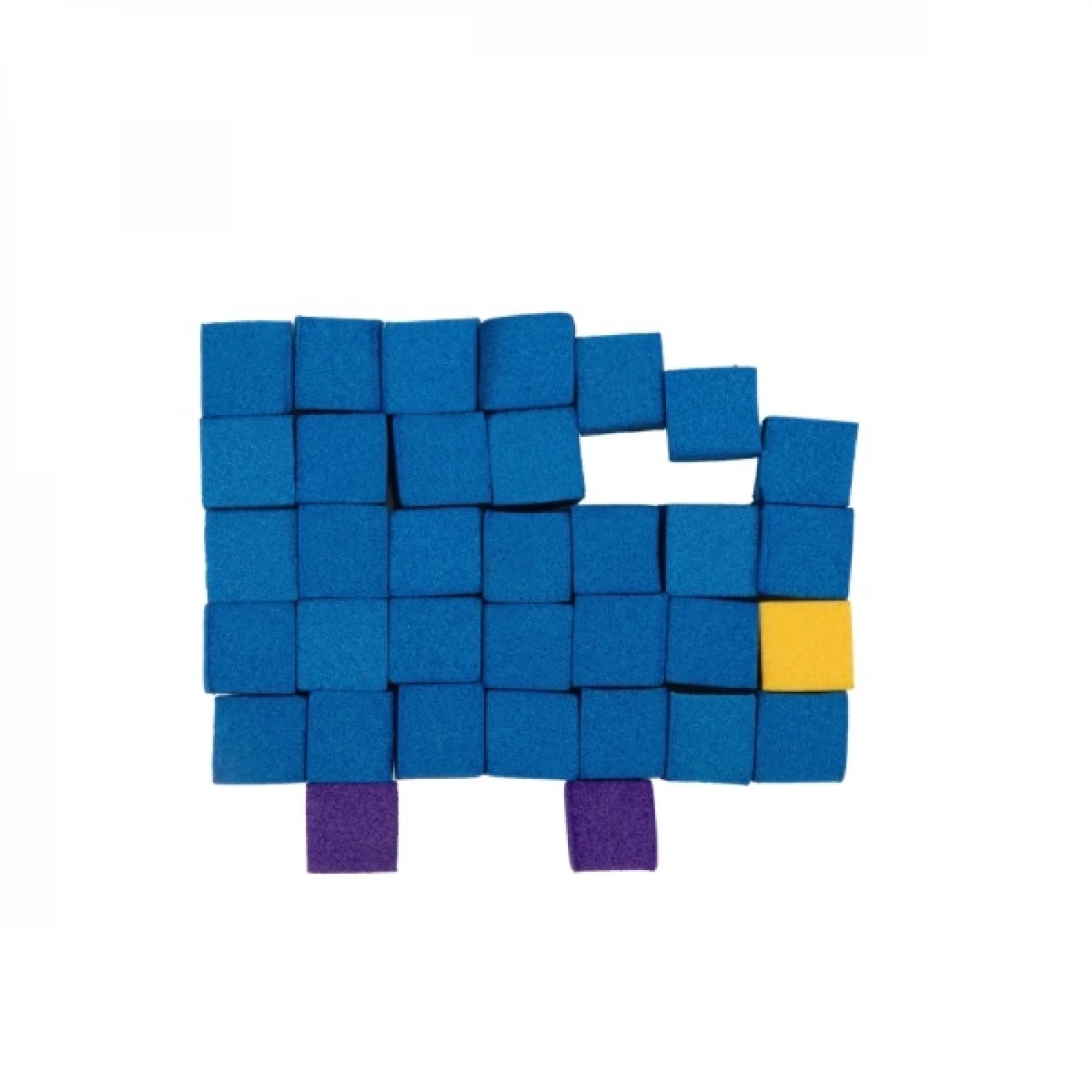 Fun Mini penaste lepljive kocke 1cm 51039A