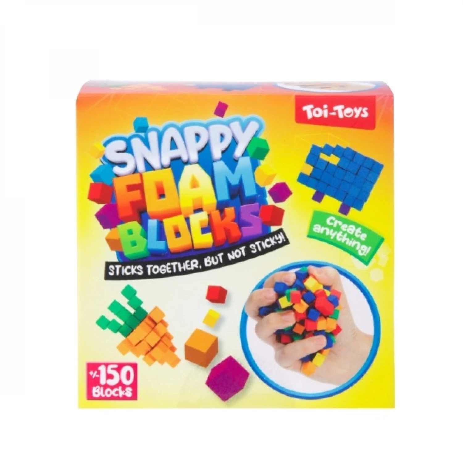 Fun Mini penaste lepljive kocke 1cm 51039A