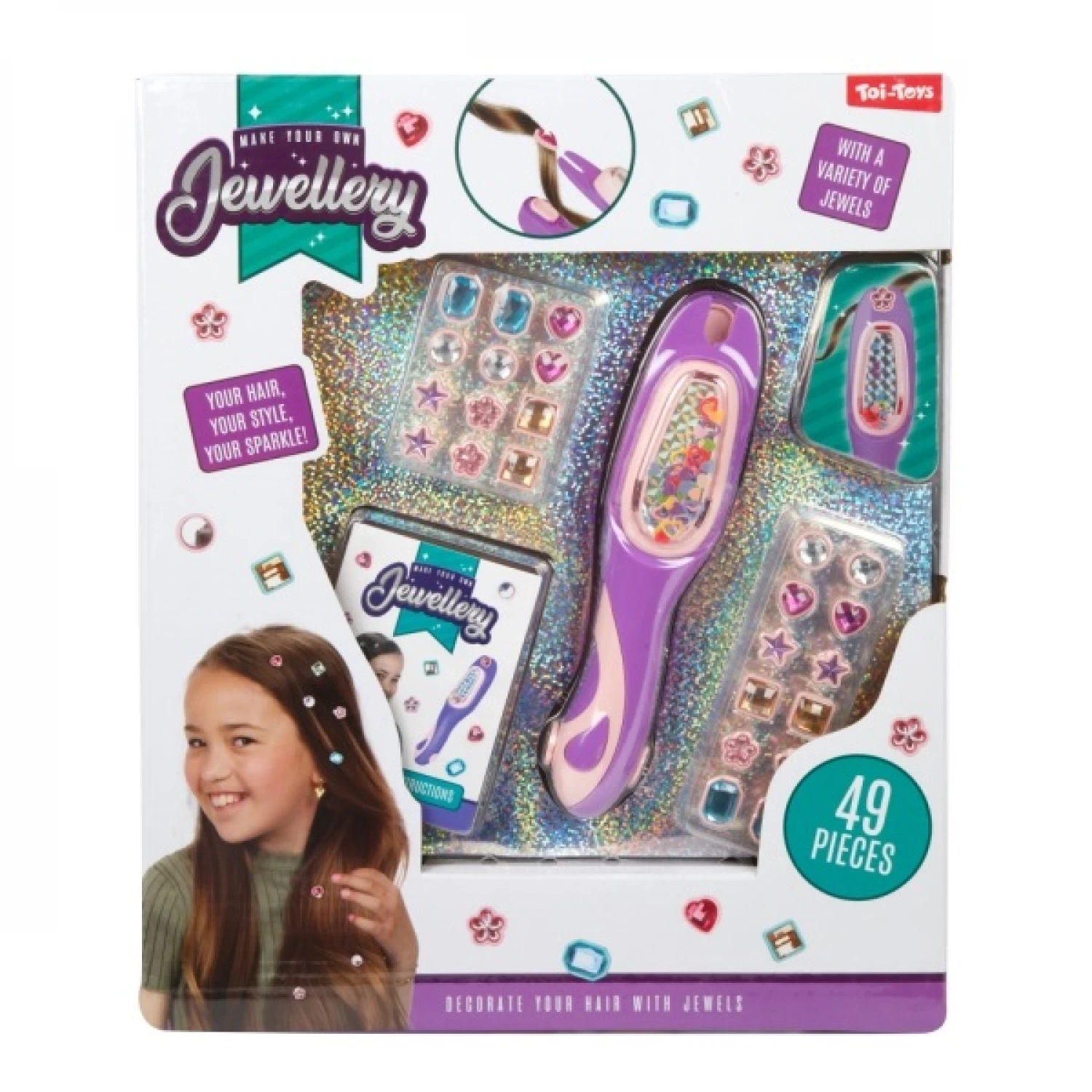 JEWELLERY set za ukrasavanje kose 2ass 00102Z