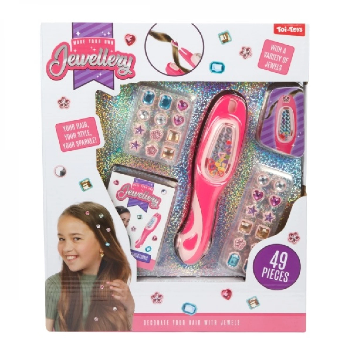 JEWELLERY set za ukrasavanje kose 2ass 00102Z