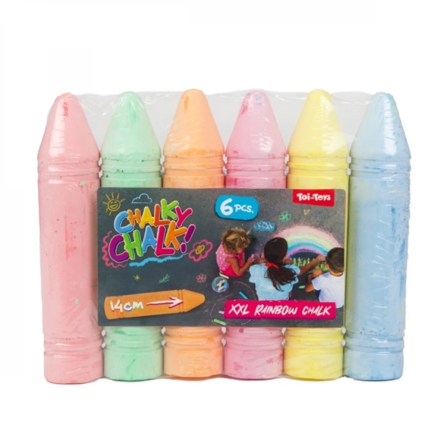 Chalky Chalk kreda za plocnik 6pcs 14cm XL 00213A