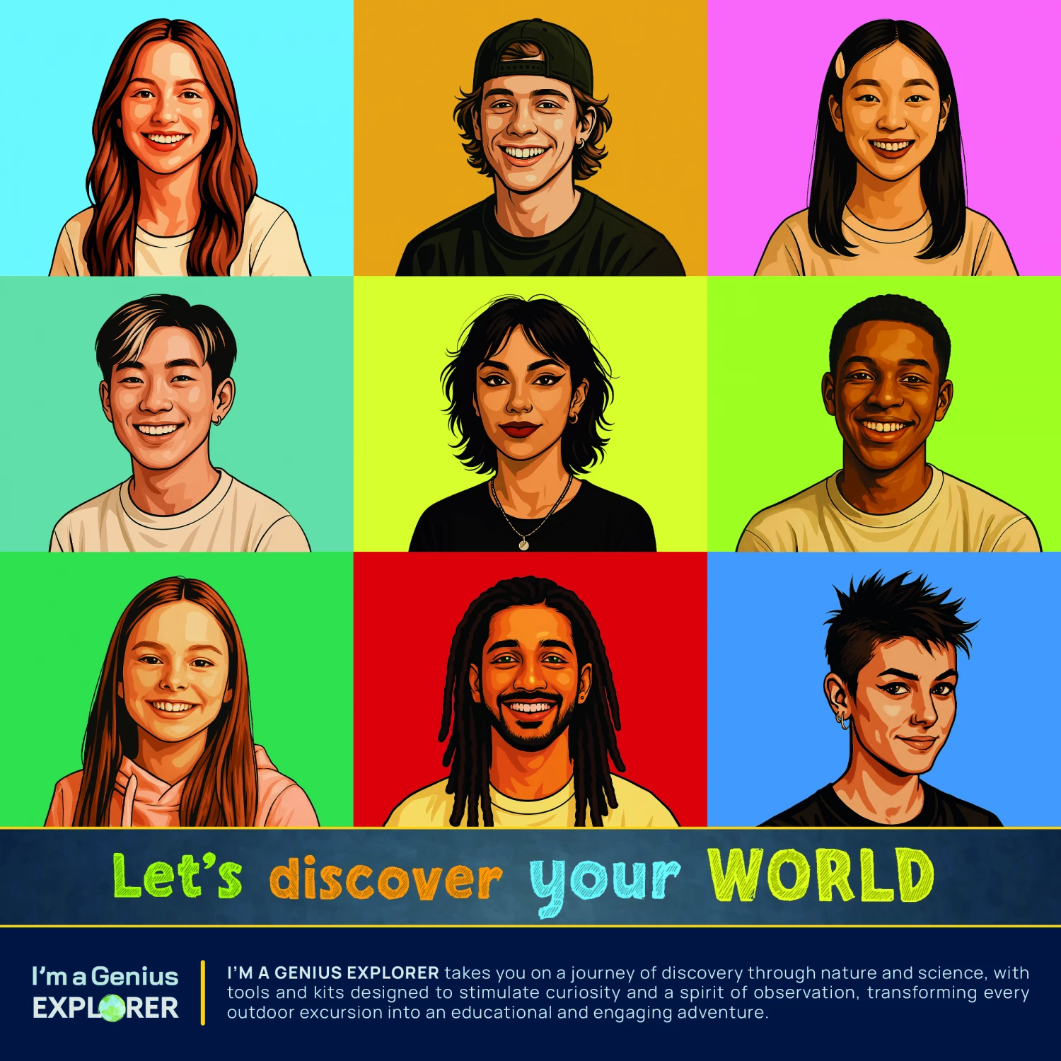 Mali Genije EXPLORER ADVENTURE set Lisciani 117086