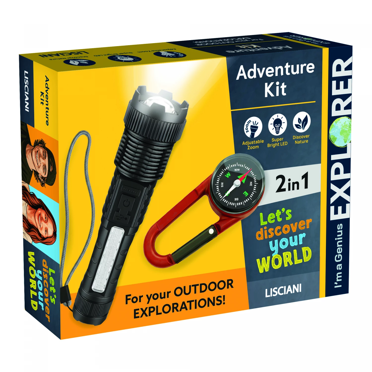 Mali Genije EXPLORER ADVENTURE set Lisciani 117086