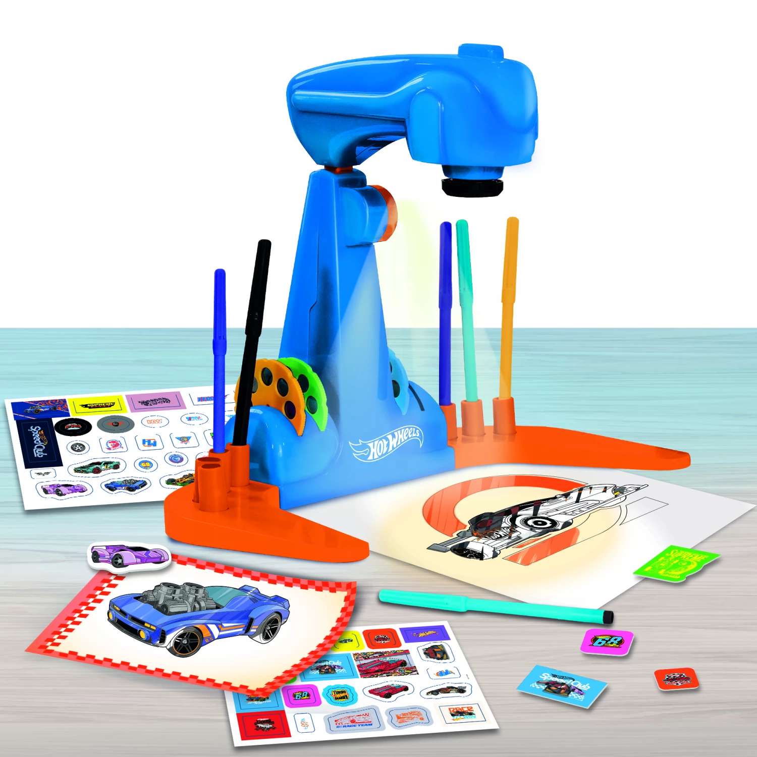 Hot Wheels Projektor skola cratnja Lisciani 114061