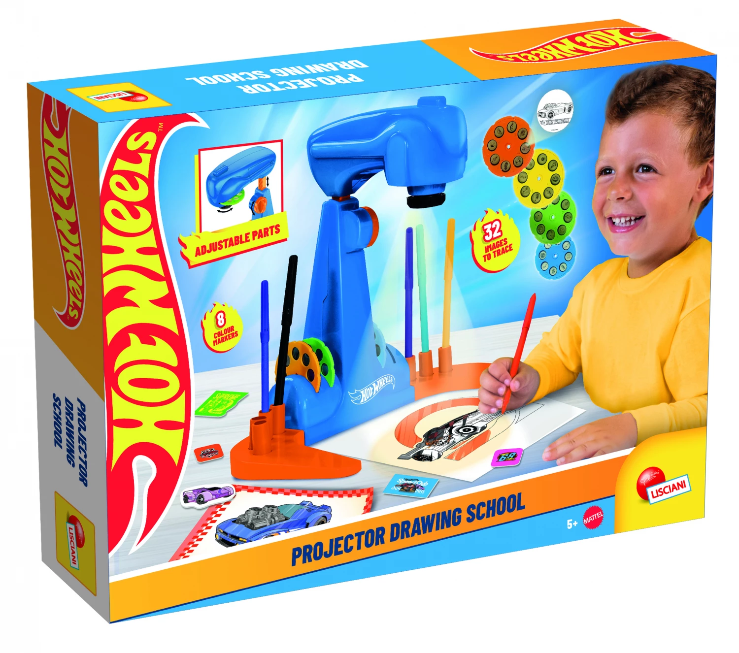 Hot Wheels Projektor skola cratnja Lisciani 114061