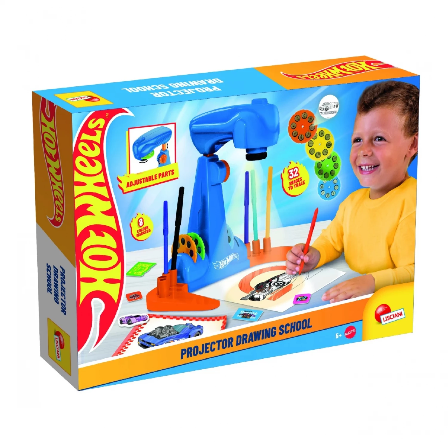 Hot Wheels Projektor skola cratnja Lisciani 114061