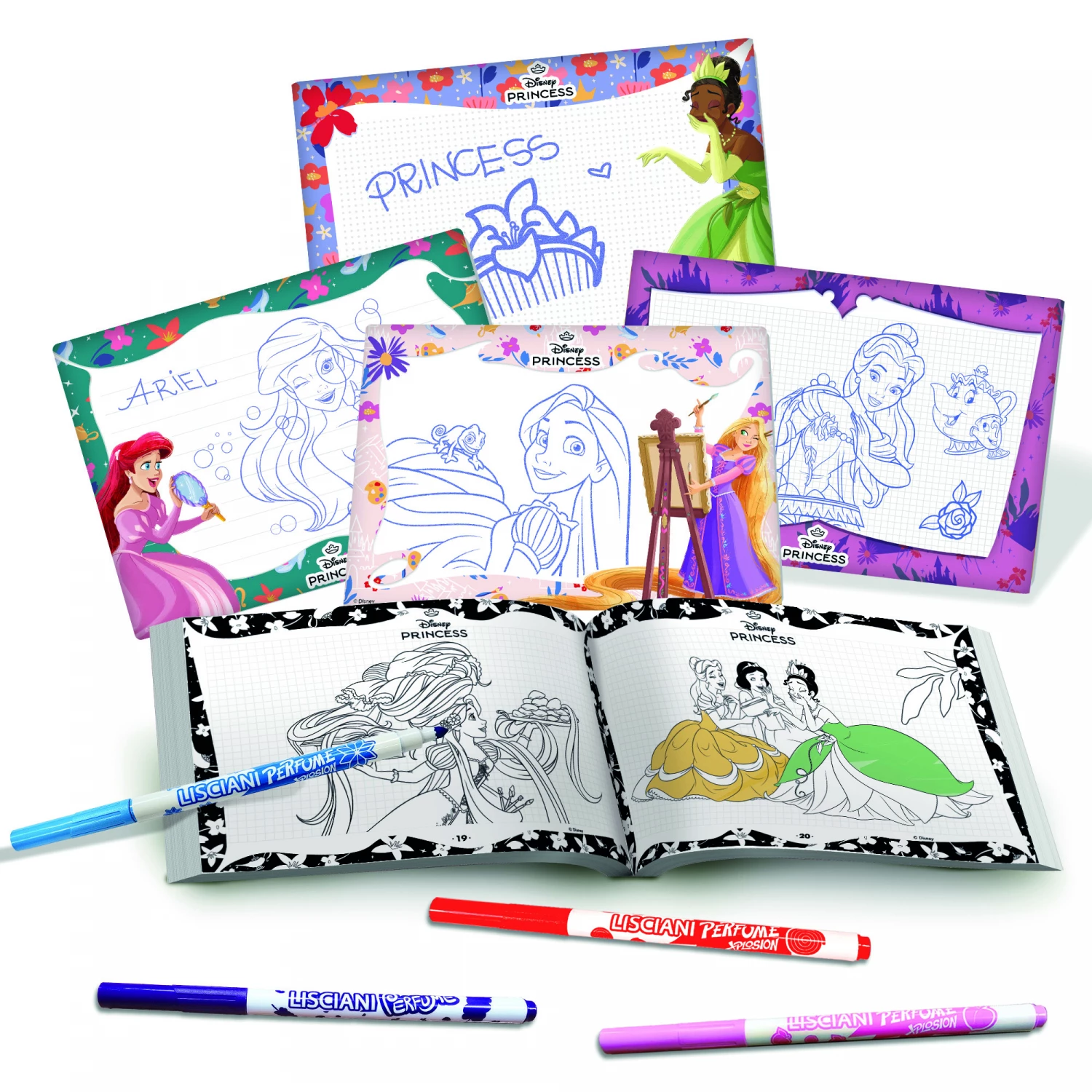 Disney Princess skola crtanja Lisciani 117529