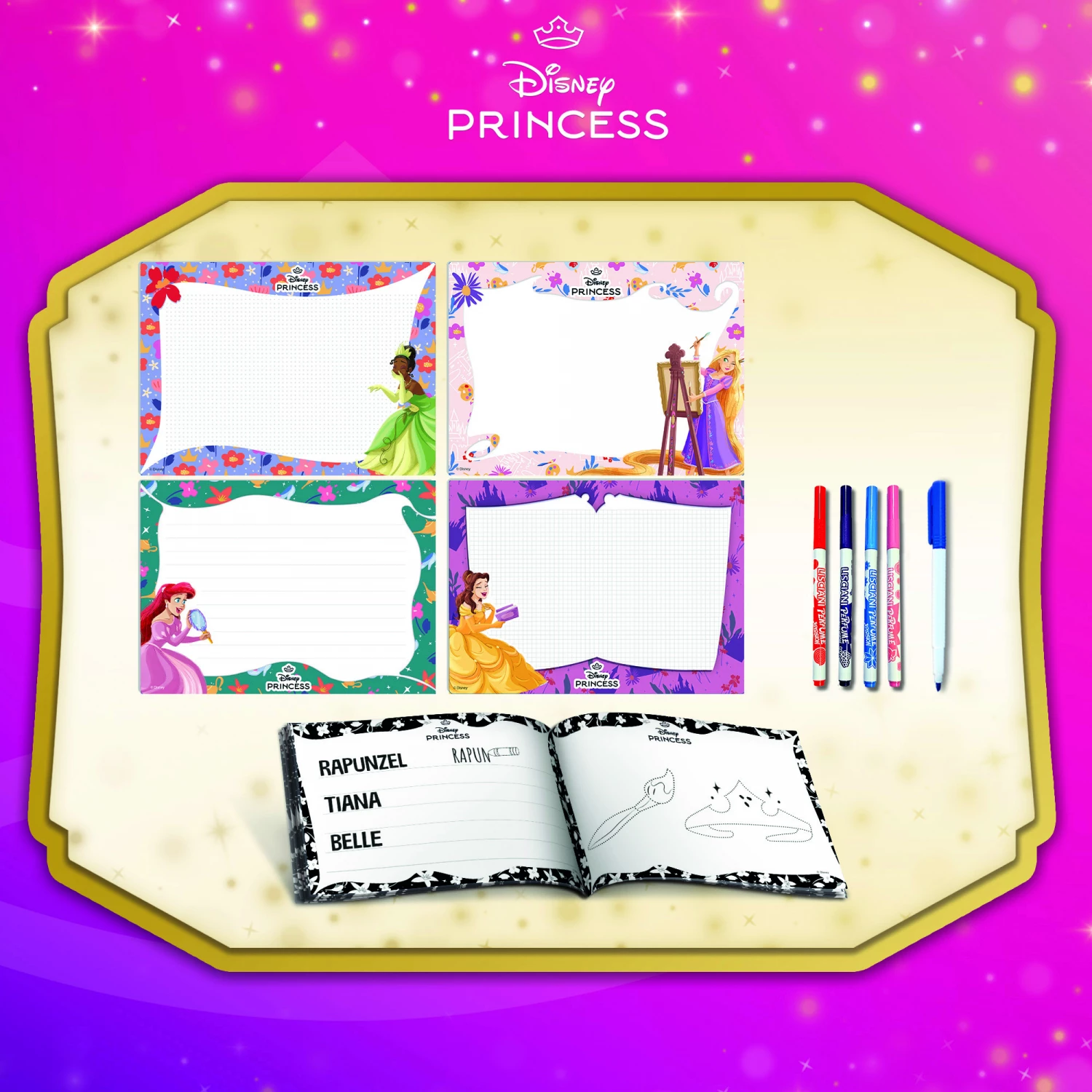 Disney Princess skola crtanja Lisciani 117529