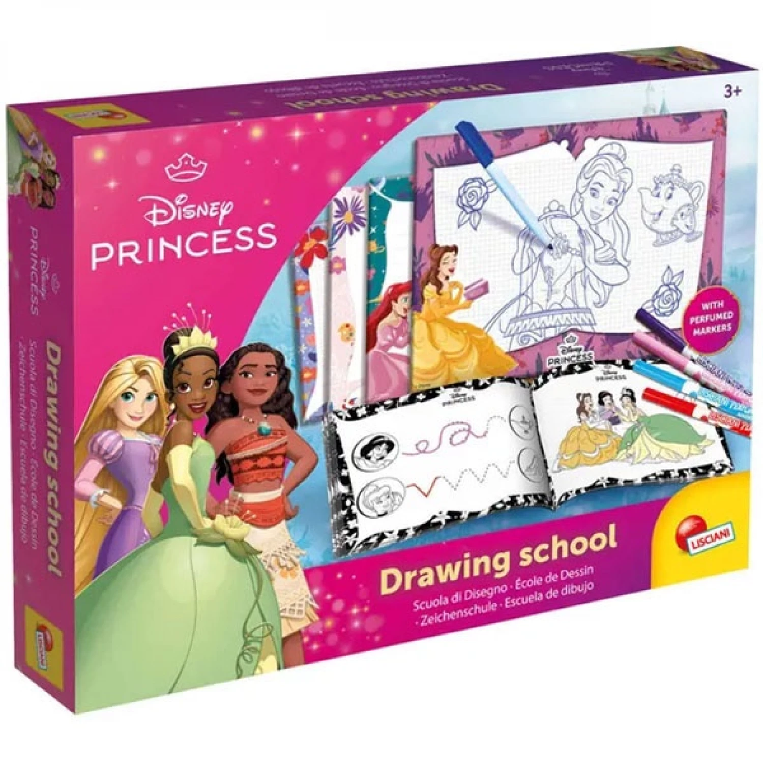 Disney Princess skola crtanja Lisciani 117529