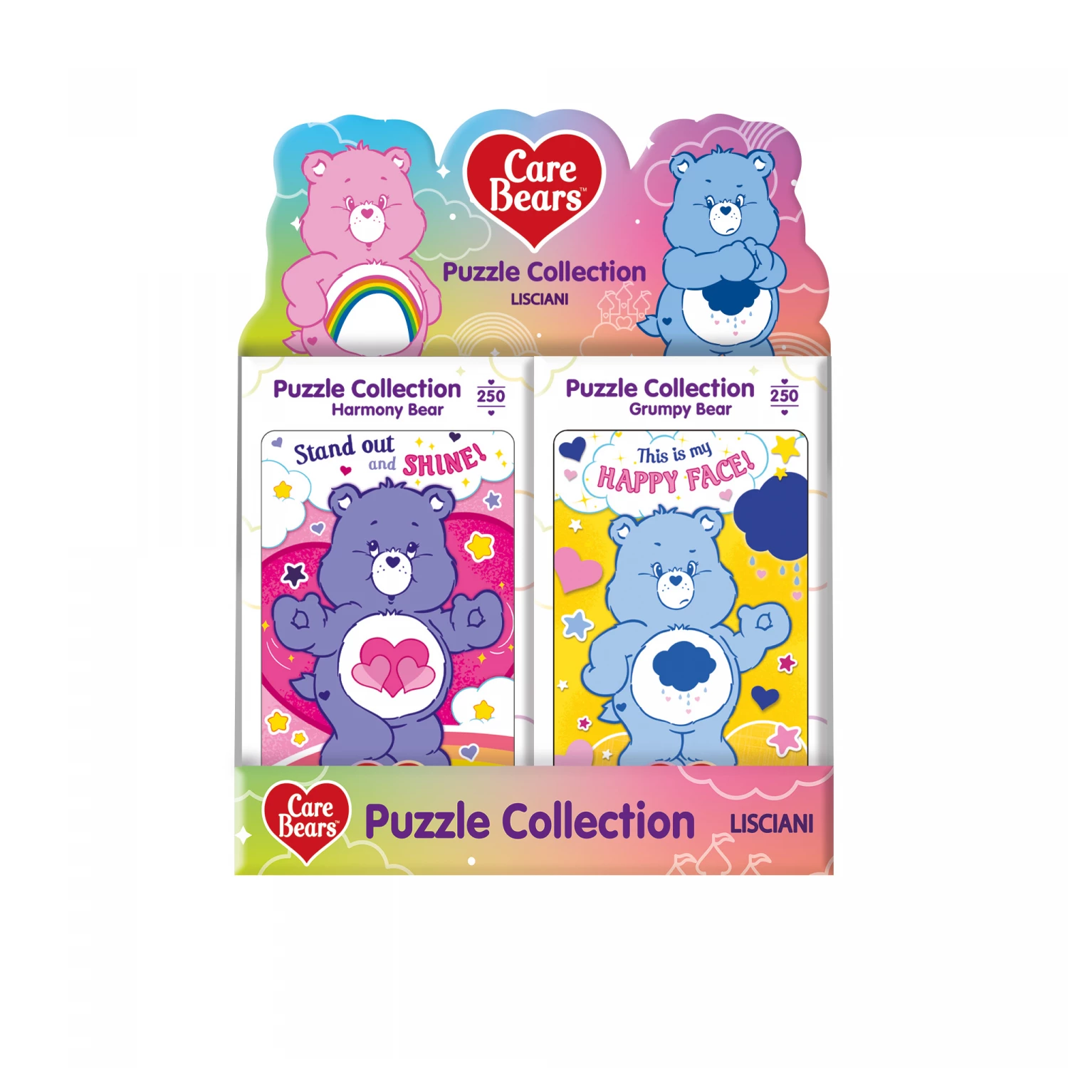 Slagalica Puzzle Care Bears 250pcs TENDERHEART Lisciani 117604